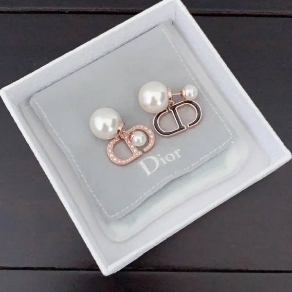 Dior CD Pearl Earrings - Luxury Earring Design | GodJewel