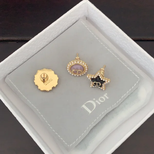 Dior Set of Petit CD Lucky Baroque Stud Earrings - Luxury Jewelry at GodJewel