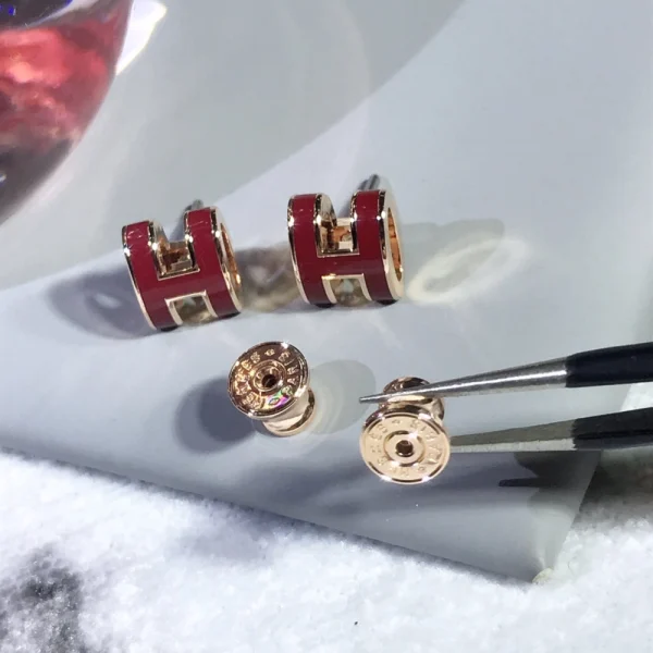 Hermes Mini Pop H Replica Earrings – Hermes Jewelry | GodJewel