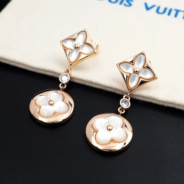 LV Idylle Color Blossom Long Earrings – Louis Vuitton Replica Jewelry