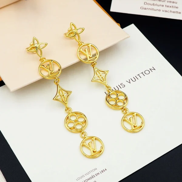 LV Lace Earrings – Louis Vuitton Luxury Replica Jewelry