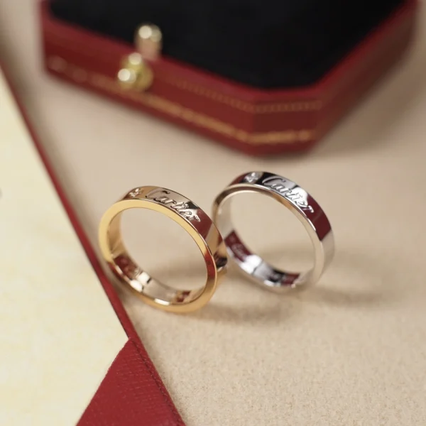 C de Cartier wedding band Ring | Luxury Rings at GodJewel