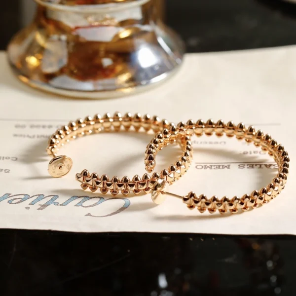 Cartier Clash de Cartier earrings in rose gold – Modern luxury earrings by GodJewel