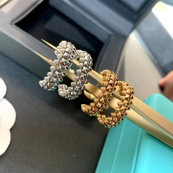 Clash de Cartier Earrings White Gold | Luxury Jewelry GodJewel