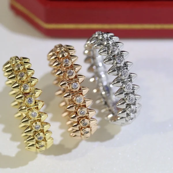 Clash de Cartier ring Diamonds | Perfect Luxury Rings at GodJewel