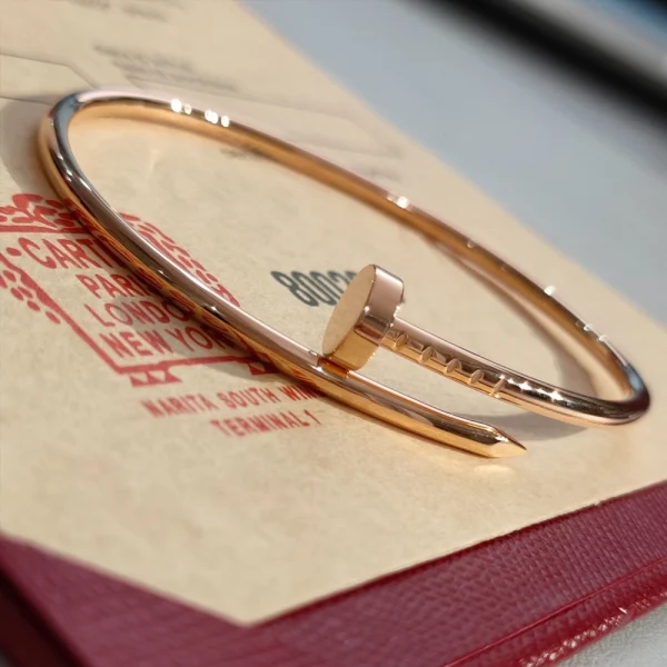 Cartier Juste un Clou bracelet small model – Sleek nail-inspired luxury jewelry by GodJewel