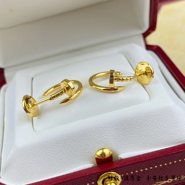 Cartier Juste un Clou hoop earring yellow gold – Bold and iconic designer jewelry by GodJewel