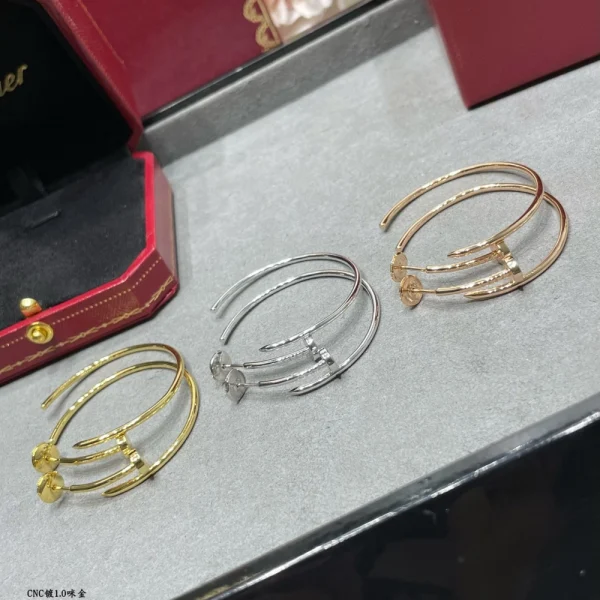 Cartier Juste un Clou Hoop Earrings Large Model | GodJewel