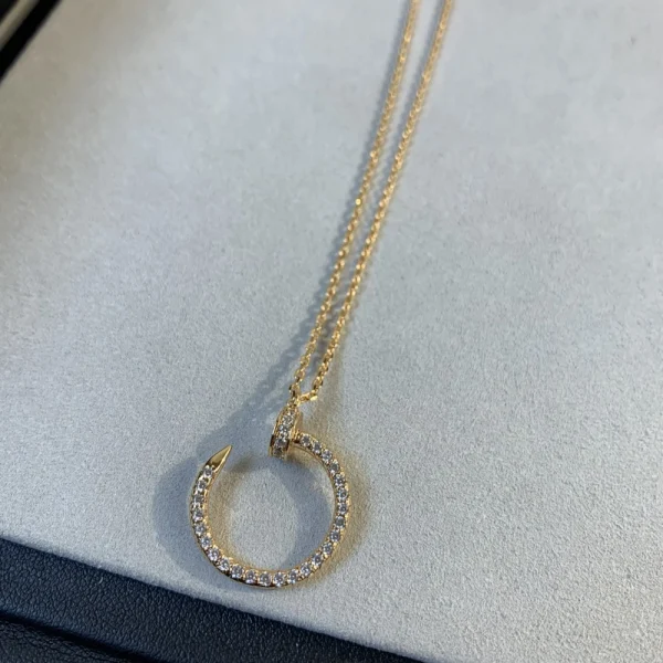 Cartier Juste un Clou necklace diamonds | GodJewel Official