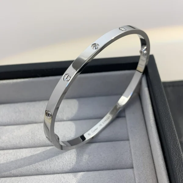 Cartier LOVE bracelet 6 diamonds | Designer Style at GodJewel