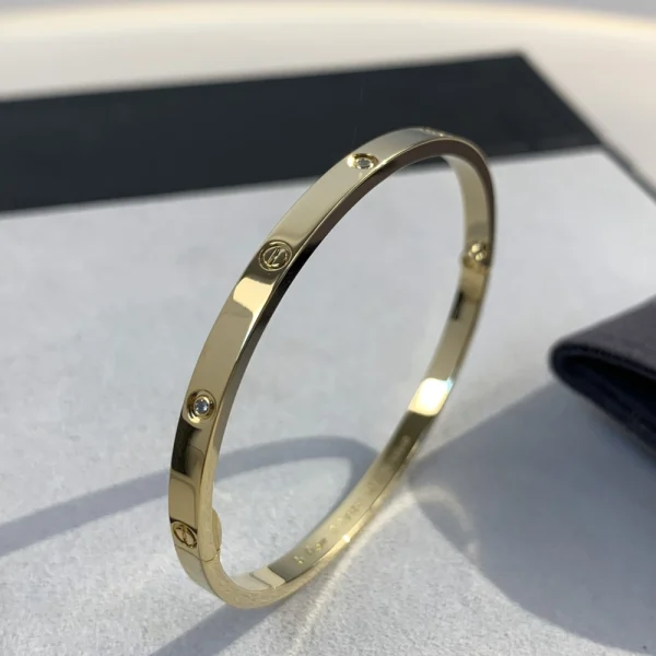 Cartier LOVE bracelet 6 diamonds | Designer Style at GodJewel