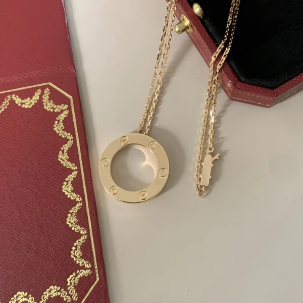Cartier LOVE necklace Inspired Design | GodJewel Official
