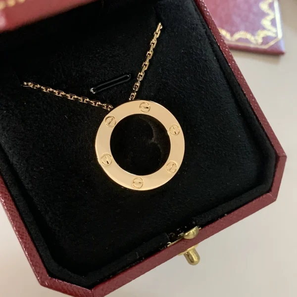 Cartier LOVE necklace Inspired Design | GodJewel Official