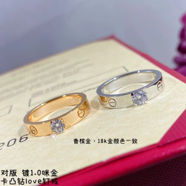 Cartier LOVE Solitaire Ring | Perfect Luxury Rings at GodJewel
