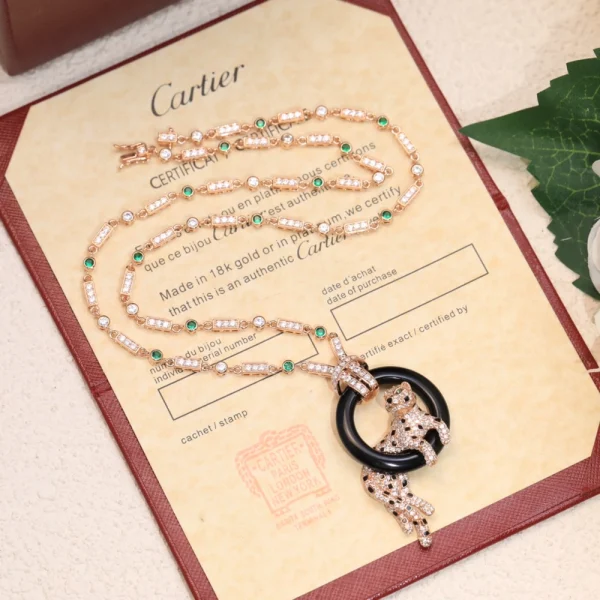 Cartier Panthère de Cartier necklace style | GodJewel Official