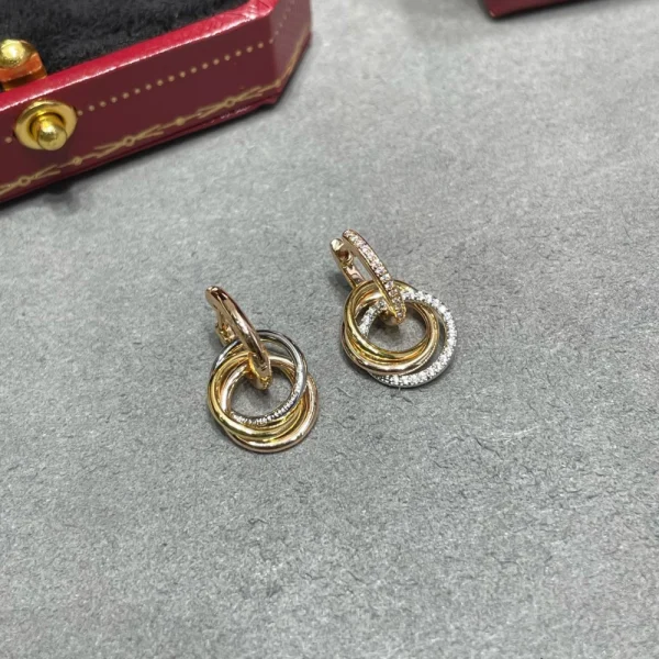 Trinity Earrings Cartier | Perfect Luxury Earrings at GodJewel