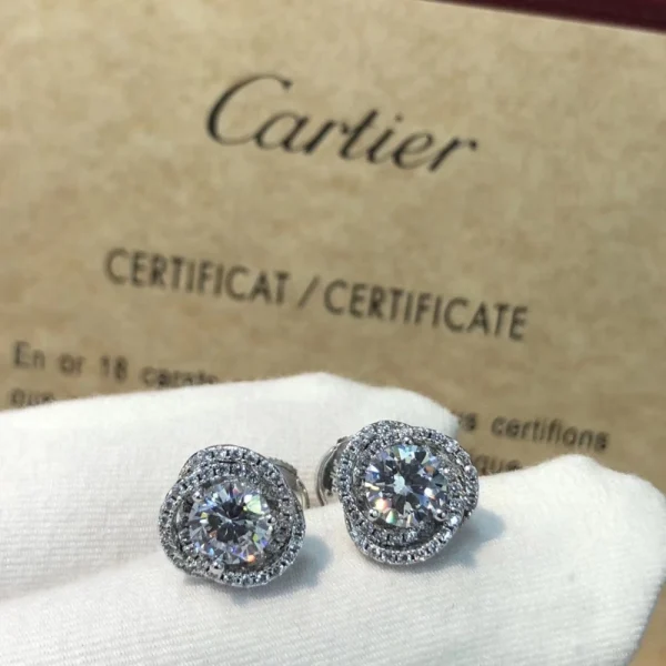 Cartier Trinity Ruban Earrings | Luxury Earrings at GodJewel
