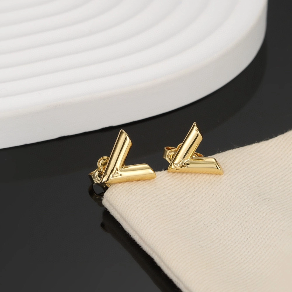 Louis Vuitton Essential V Stud Earrings
