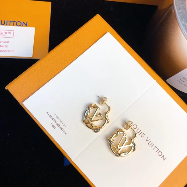 Garden Louise Hoop Earrings – LV Luxury Jewerly | GodJewel