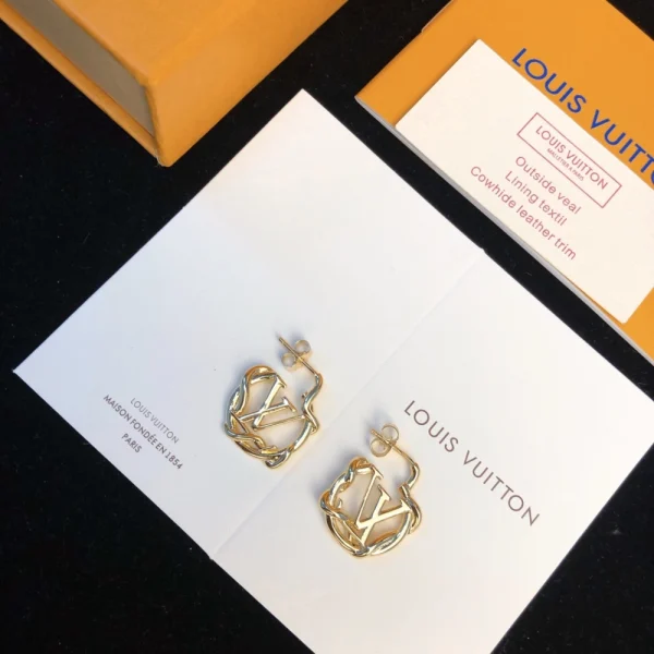 Louis Vuitton Garden Louise Hoop Earrings – LV-ER49