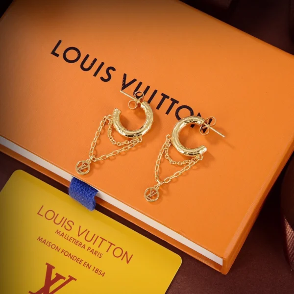 Louis Vuitton Gold Earrings Replica – Luxury Jewerly | GodJewel