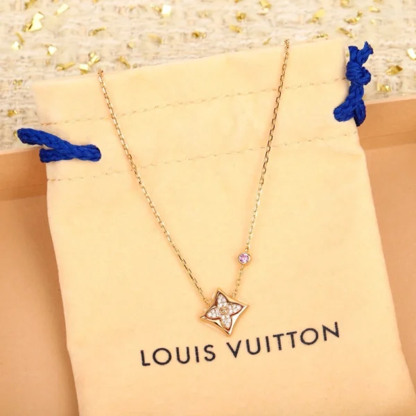 Idylle Blossom Necklace replica – Elegant floral-inspired Louis Vuitton necklace by GodJewel