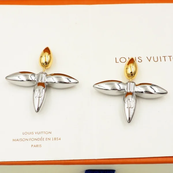 Louisette Earrings Silver – Louis Vuitton Jewerly | GodJewel
