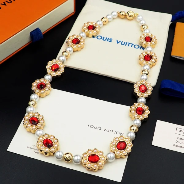 Louis Vuitton LV Dynasty Necklace replica – Elegant and sophisticated LV-inspired necklace by GodJewel