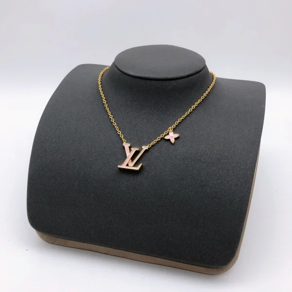 LV Iconic Enamel Pink Necklace – LV Replica Jewelry | GodJewel