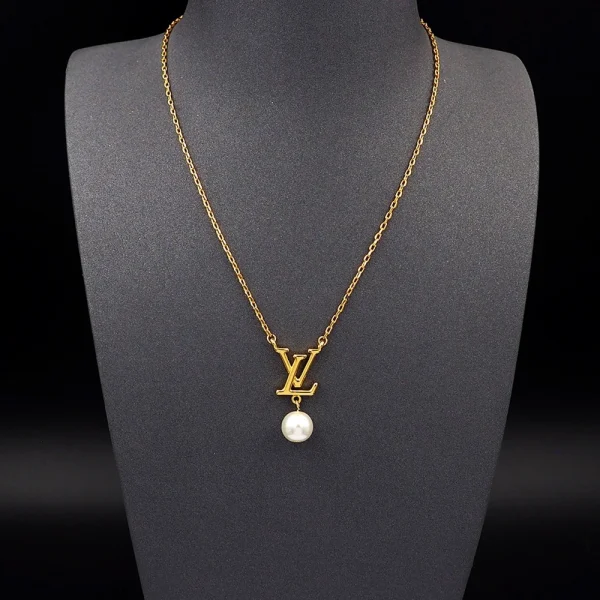 Louis Vuitton LV Iconic Louisa Necklace replica – Timeless Louis Vuitton-inspired necklace with elegant design by GodJewel