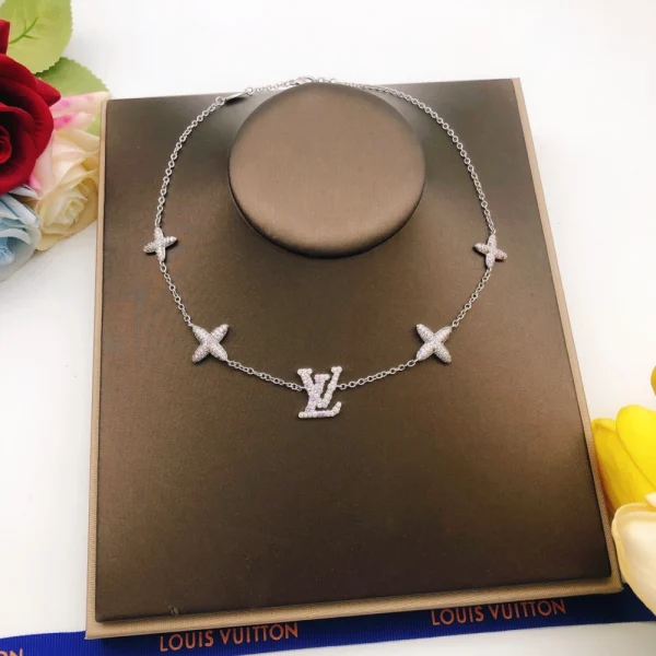 Louis Vuitton LV Iconic Tresor Necklace replica – Luxurious Louis Vuitton-inspired necklace with signature iconic charm by GodJewel