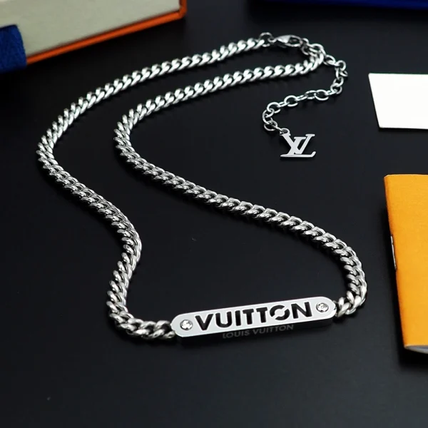 LV ID Necklace – Louis Vuitton Replica Jewelry | GodJewel