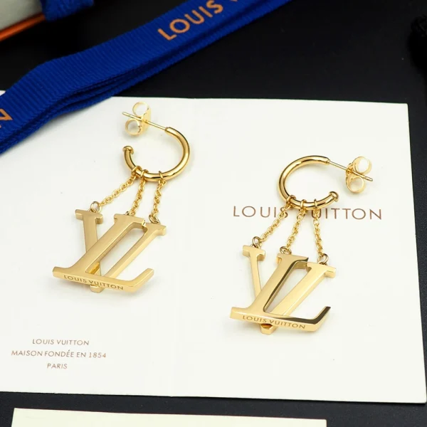 LV Optic Earrings replica – Bold and modern Louis Vuitton-inspired statement earrings by GodJewel
