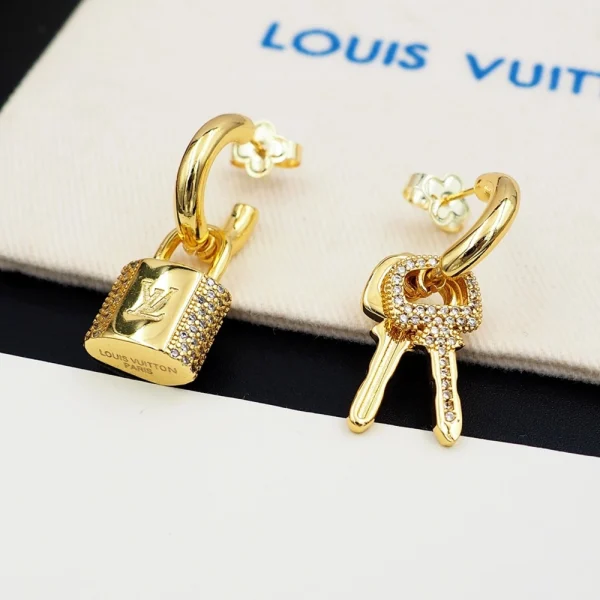 Lv Padlock Earrings – Louis Vuitton Luxury Jewerly | GodJewel