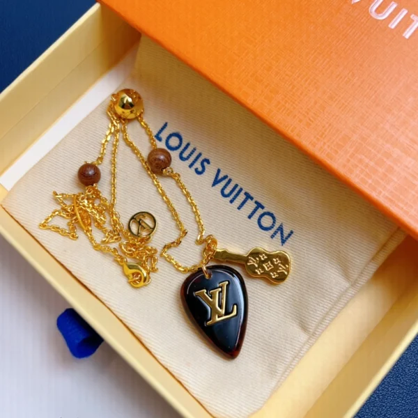 LV Picks Pendant Necklace – Louis Vuitton Jewelry | GodJewel