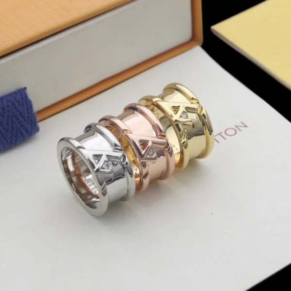LV Volt One Band Ring rose gold replica – Luxury Louis Vuitton-inspired jewelry by GodJewel