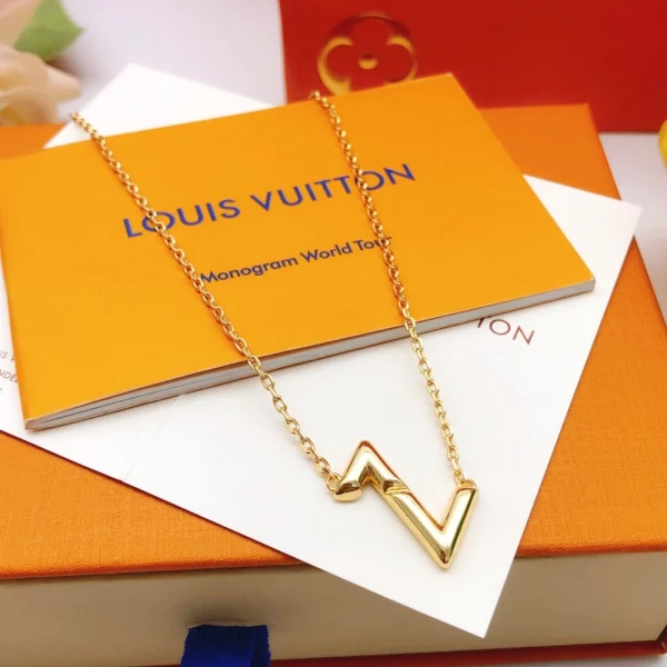 Lv Volt Upside Down Necklace – LV Luxury Jewerly | GodJewel
