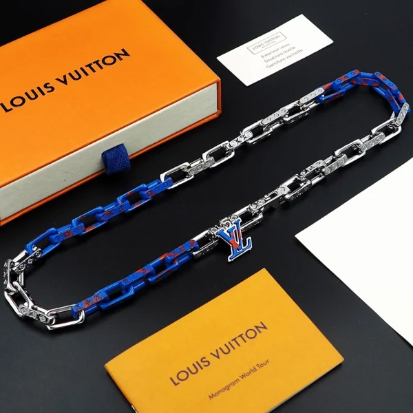 Monogram Chain Necklace – LV Luxury Jewelry | GodJewel