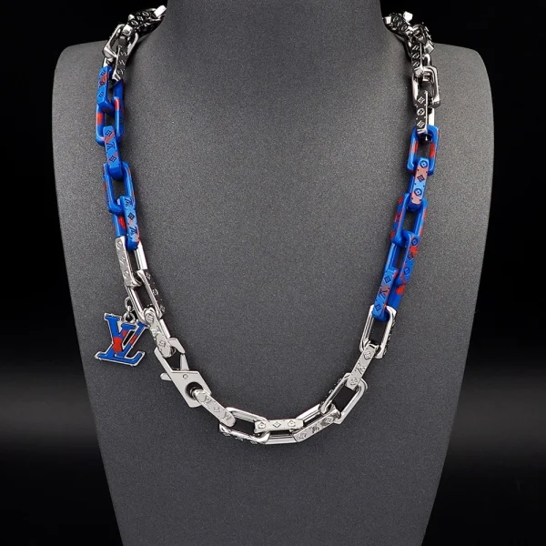 Louis Vuitton Monogram Chain Necklace – LV Luxury Jewelry | GodJewel