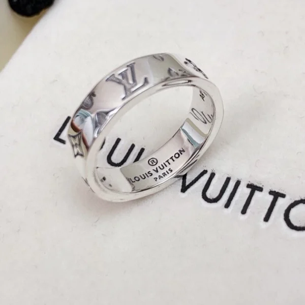 Louis Vuitton Monogram Signet Ring – Bold LV-inspired luxury jewelry by GodJewel