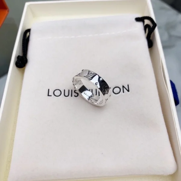 Louis Vuitton Monogram Ring – Elegant LV-style luxury jewelry by GodJewel