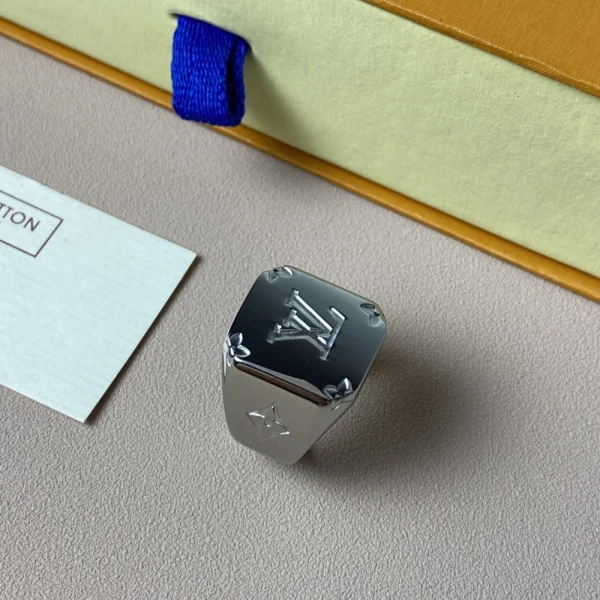 Louis Vuitton Monogram Signet Ring – Luxury Jewelry | GodJewel