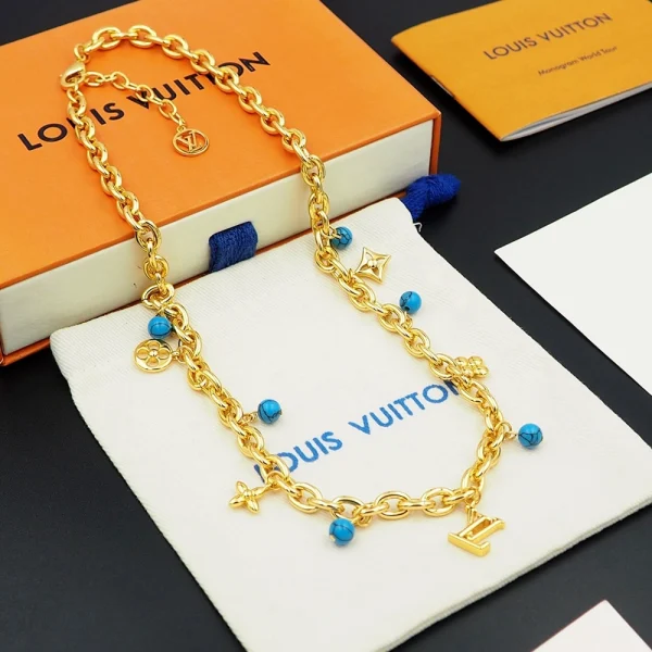 My LV Chain Pearls Necklace – LV Luxury Jewelry | GodJewel