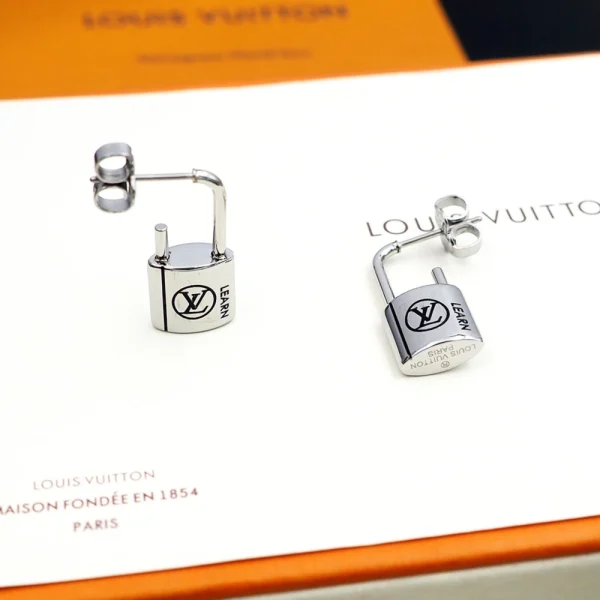 My Silver Lockit Earring – Louis Vuitton Jewerly | GodJewel