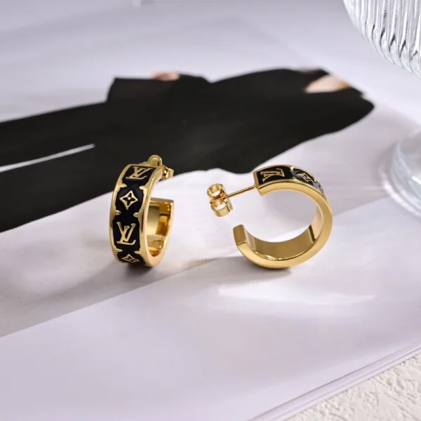 Nanogram Enamel Earrings – Louis Vuitton Jewerly | GodJewel