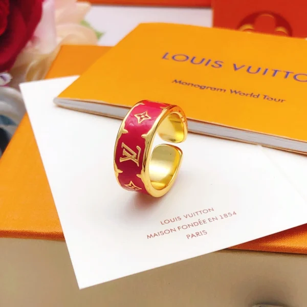 Louis Vuitton Nanogram Enamel Ring – LV Jewelry | GodJewel