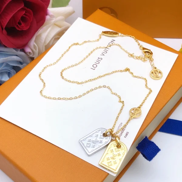 Louis Vuitton Nanogram Necklace – LV Luxury Jewelry | GodJewel