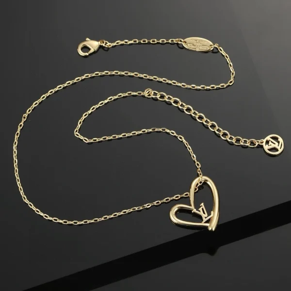 Louis Vuitton Necklace Heart – LV Replica Jewelry | GodJewel
