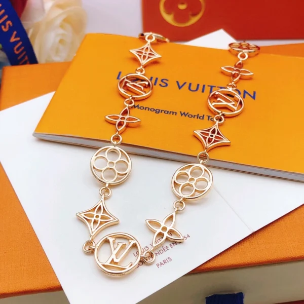 Louis Vuitton Necklace Pink Gold – LV Replica Luxury | GodJewel