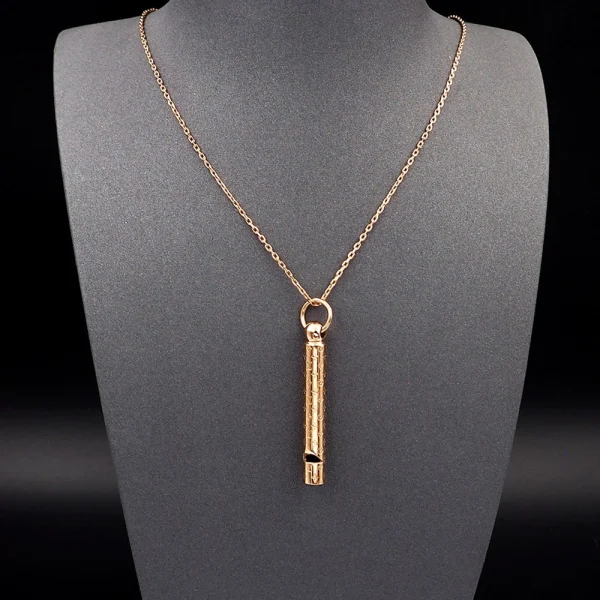 Pendant Chain LV Whistle Necklace – Luxury Jewelry | GodJewel